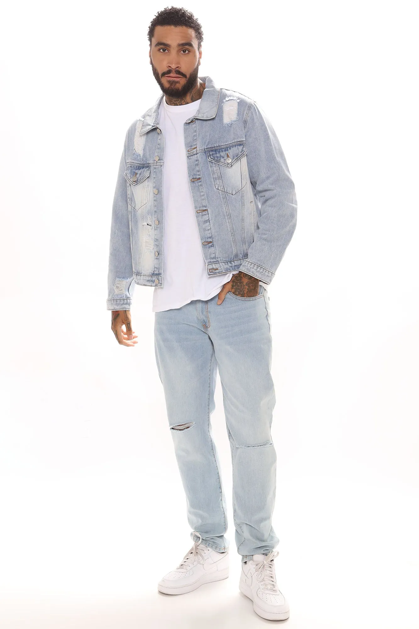 A Real One Denim Jacket - Light Wash