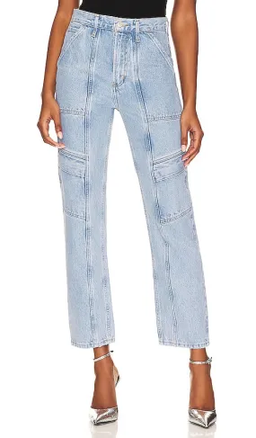 AGOLDE Cooper Cargo in Denim-Light