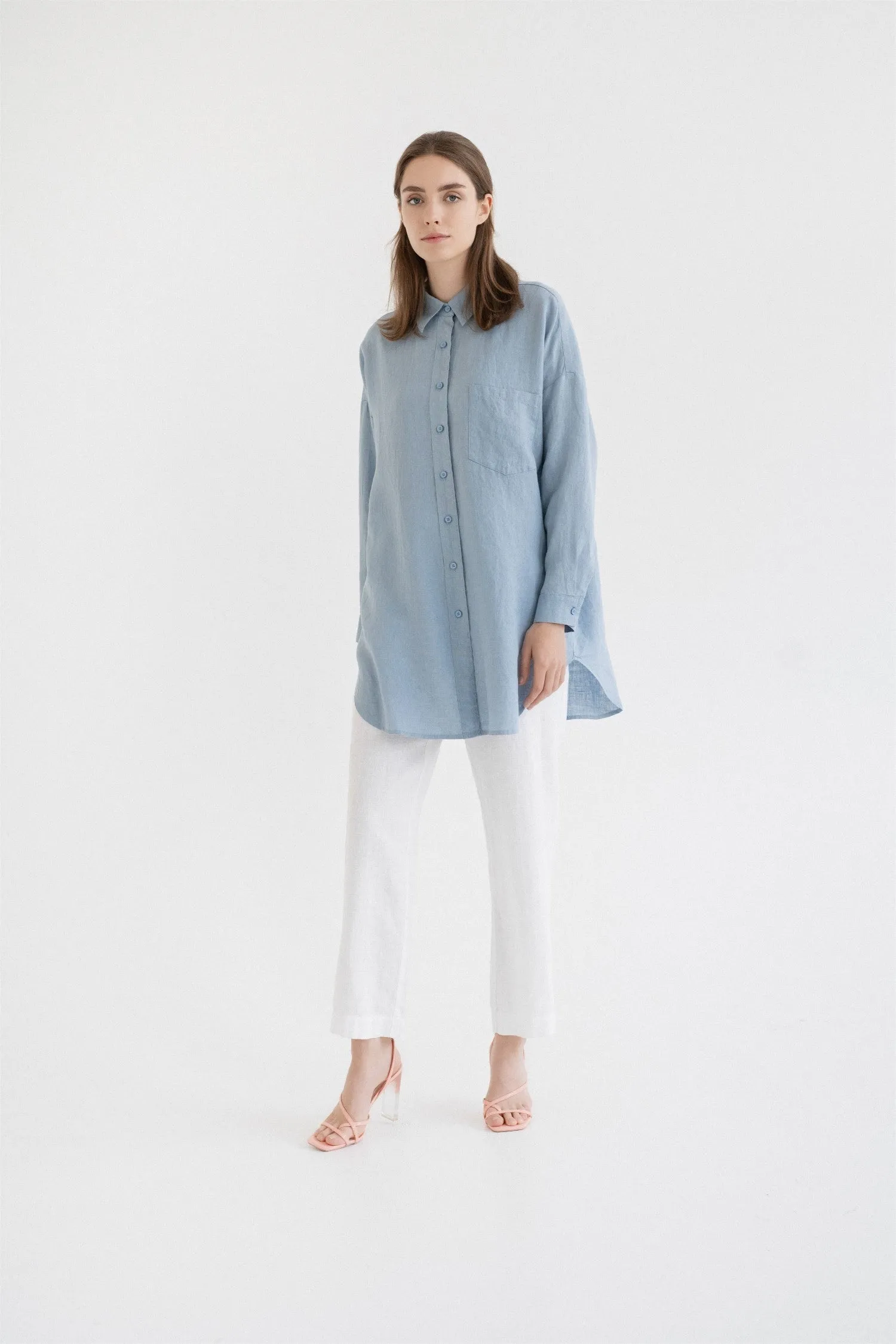 Allure Linen Rondo Shirt