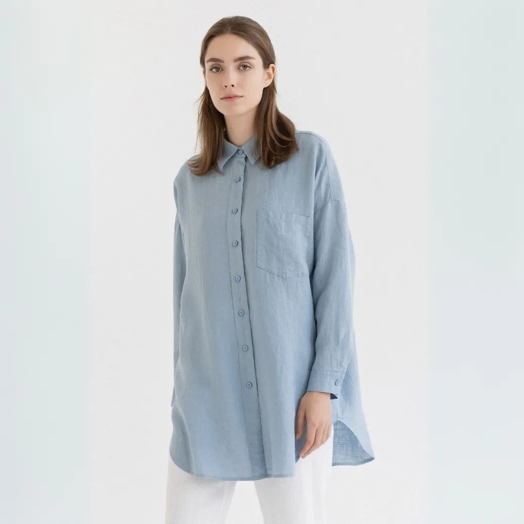 Allure Linen Rondo Shirt