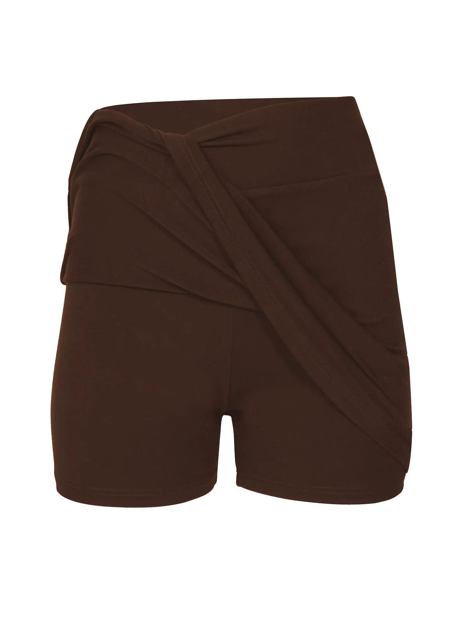 Bamboo Skort - Cocoa