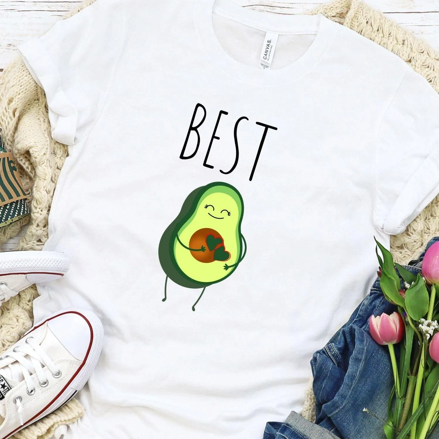 Best Couple Matching Set - Avocado Couple Apparel for Couples
