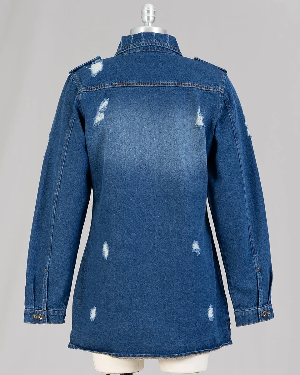 Blue Age JK4028 Denim Jacket