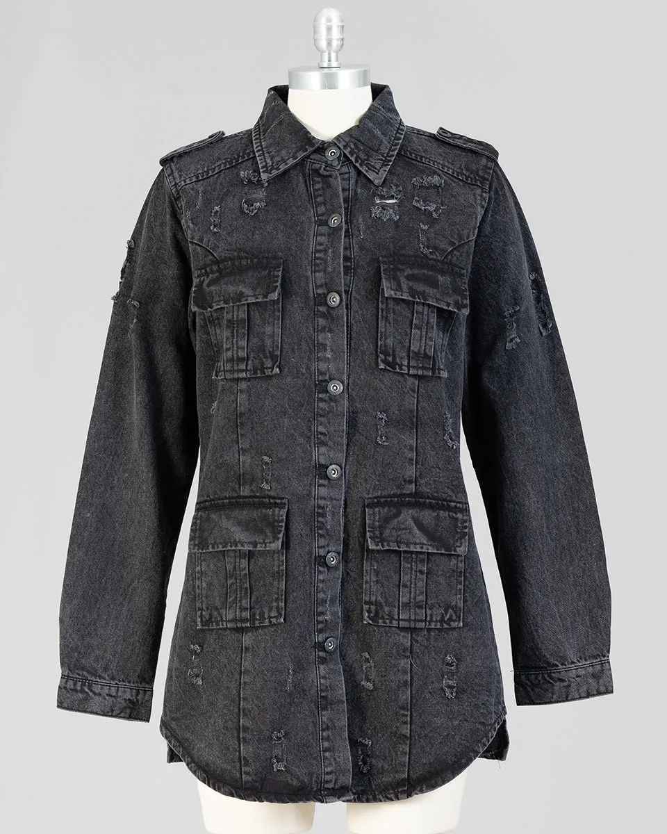 Blue Age JK4028 Denim Jacket