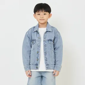Boy Oversized Denim Jacket - SB2408104A