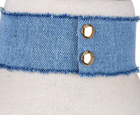 Bree Dos Denim Choker