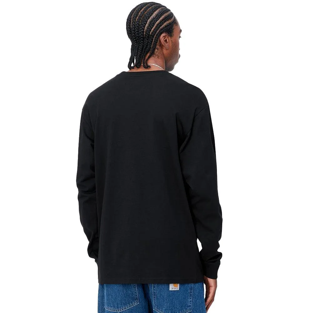 Carhartt WIP L/S Chase T-Shirt Black/Gold