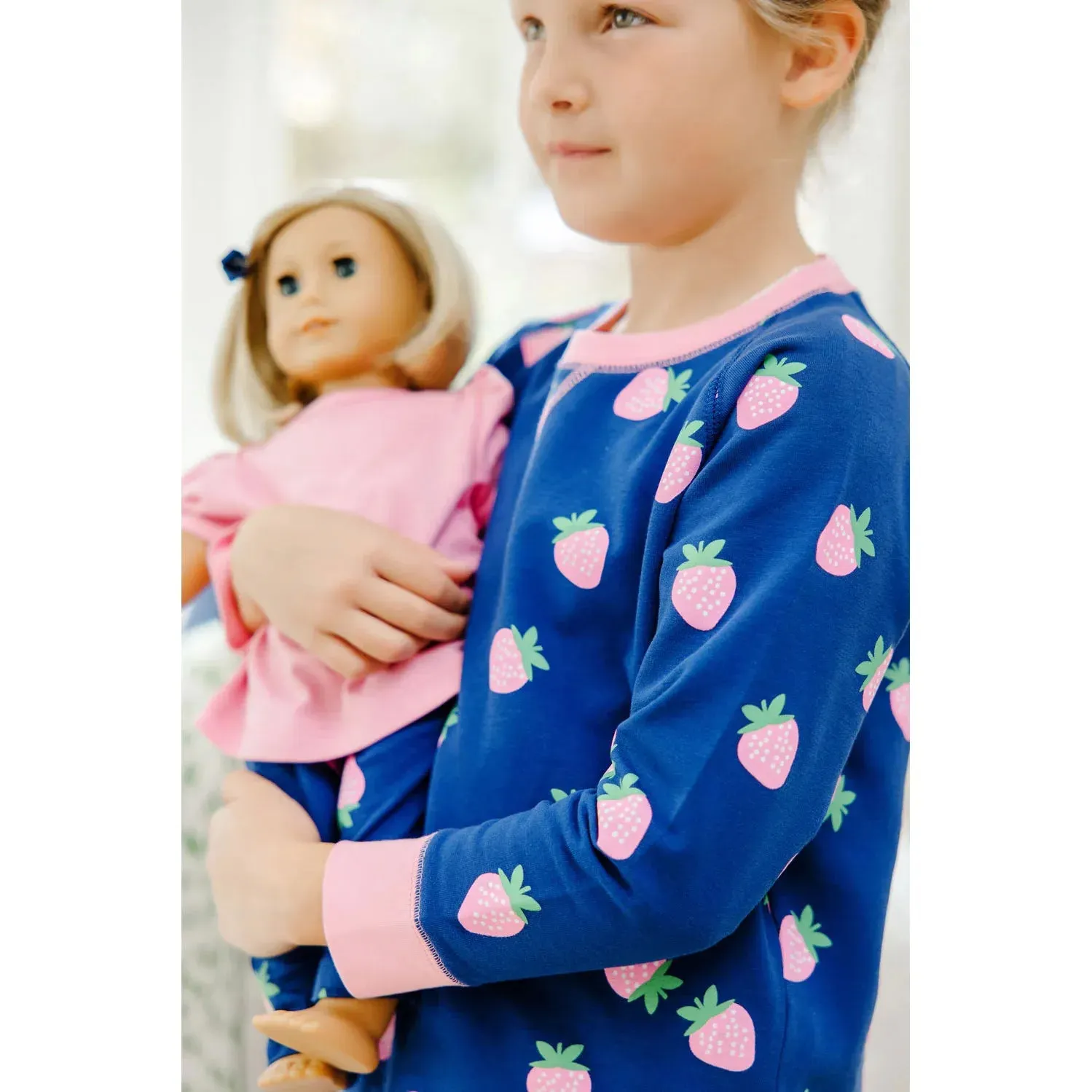 Cassidy Comfy Crewneck - Sanibel Strawberry