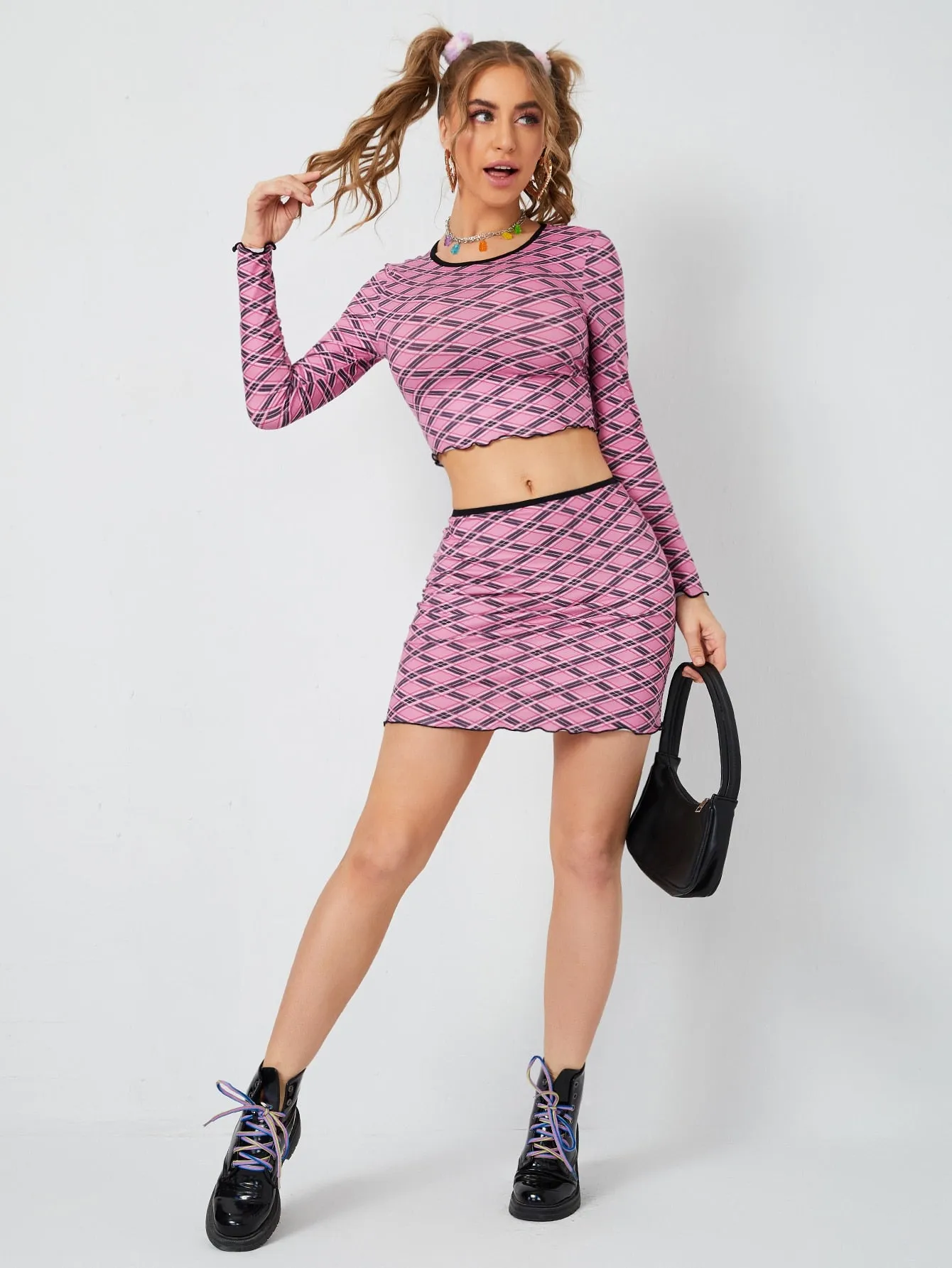 Casual Geometric Natural Mini Women Skirt