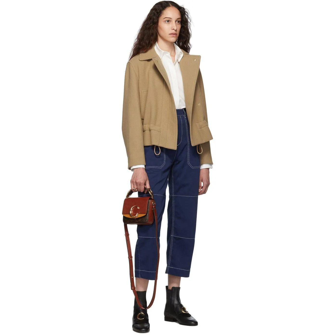 ChloÃ© Blue Light Denim Boyfriend Jeans