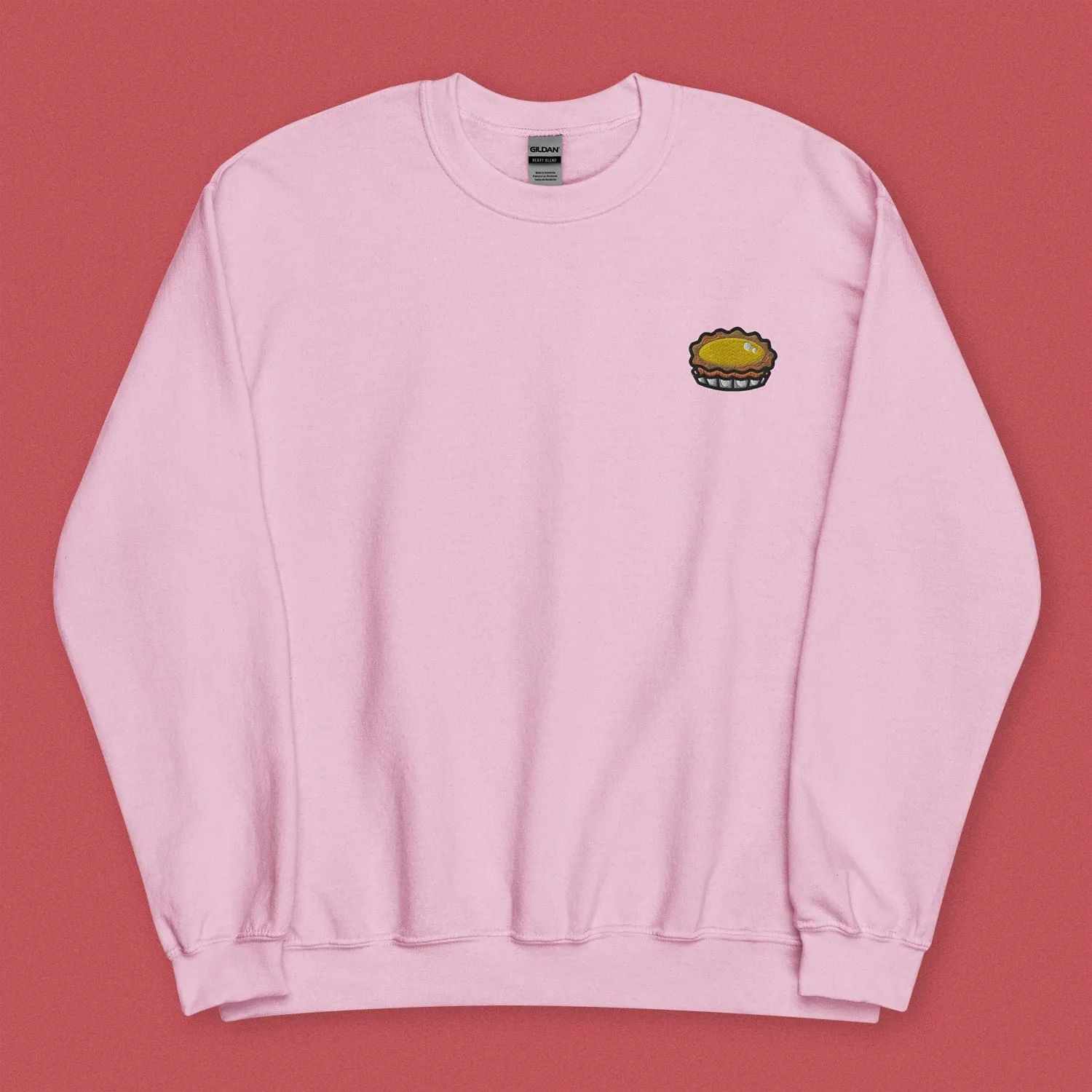 Egg Tart Embroidered Sweatshirt