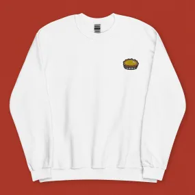 Egg Tart Embroidered Sweatshirt