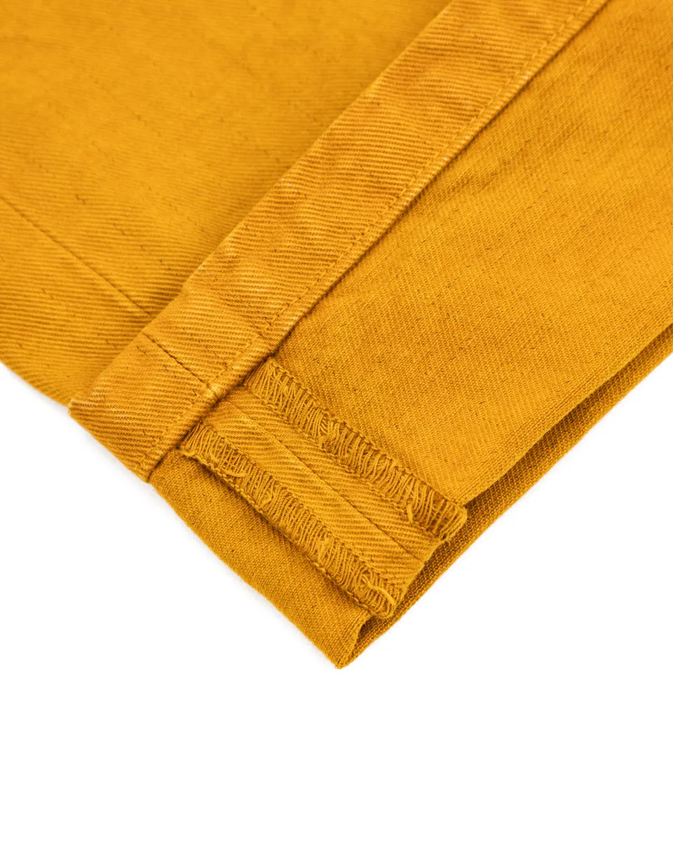 Ekusy Pants - Cotton Ripstop Sunflower