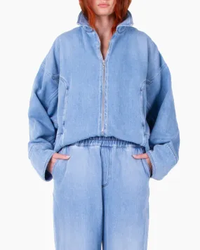 FACON JACMIN Macfly Jacket in Light Blue