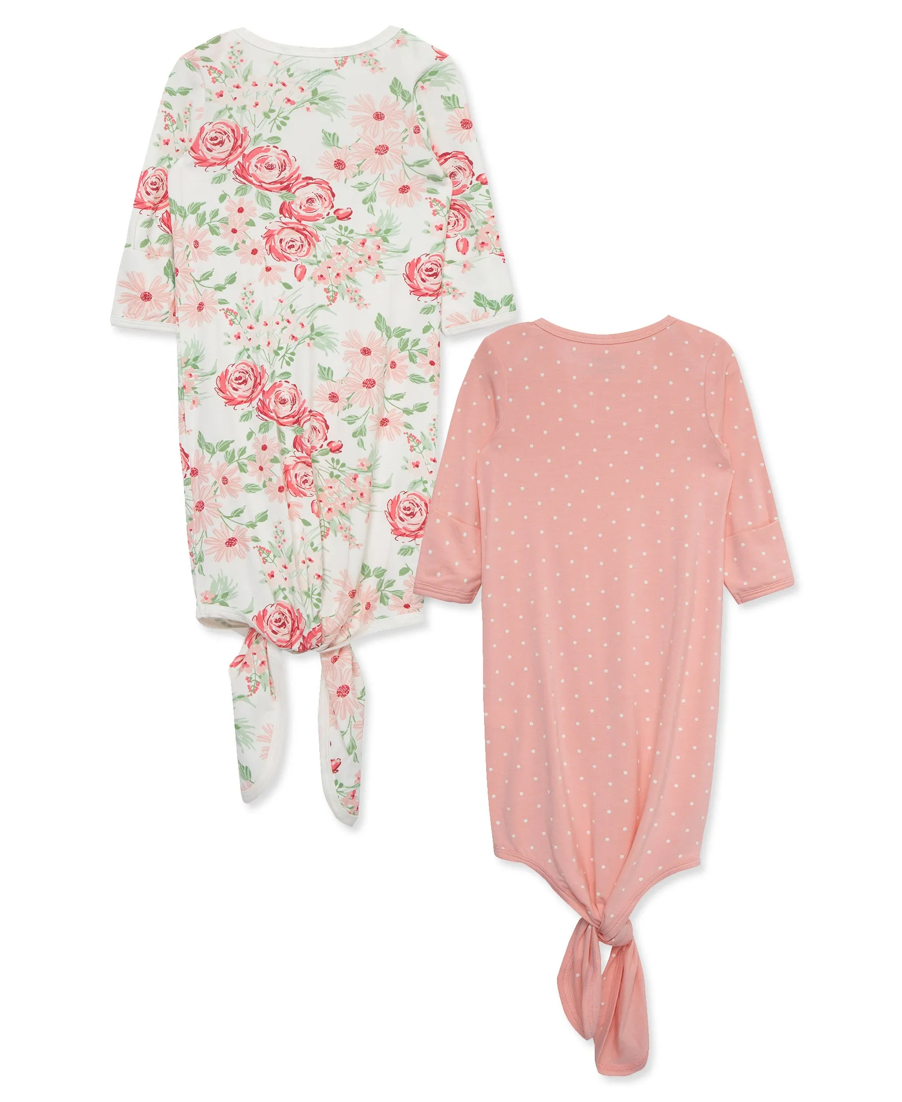Floral Knot Gowns (2-Pack)