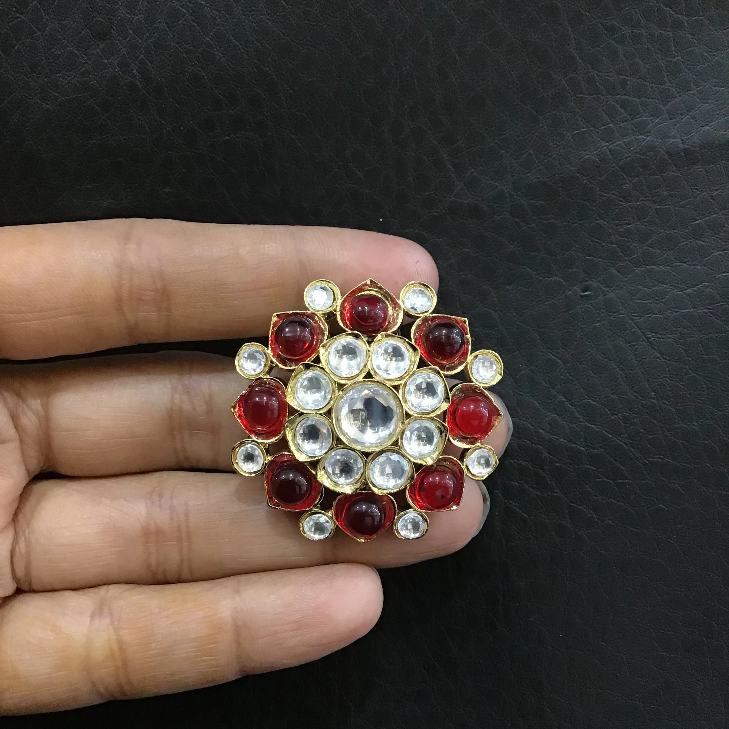 Moissanite Kundan Tops/Studs 1373-69