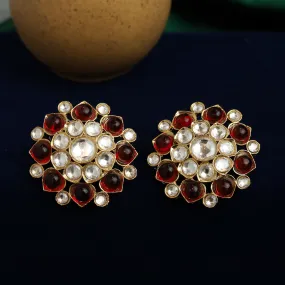 Moissanite Kundan Tops/Studs 1373-69