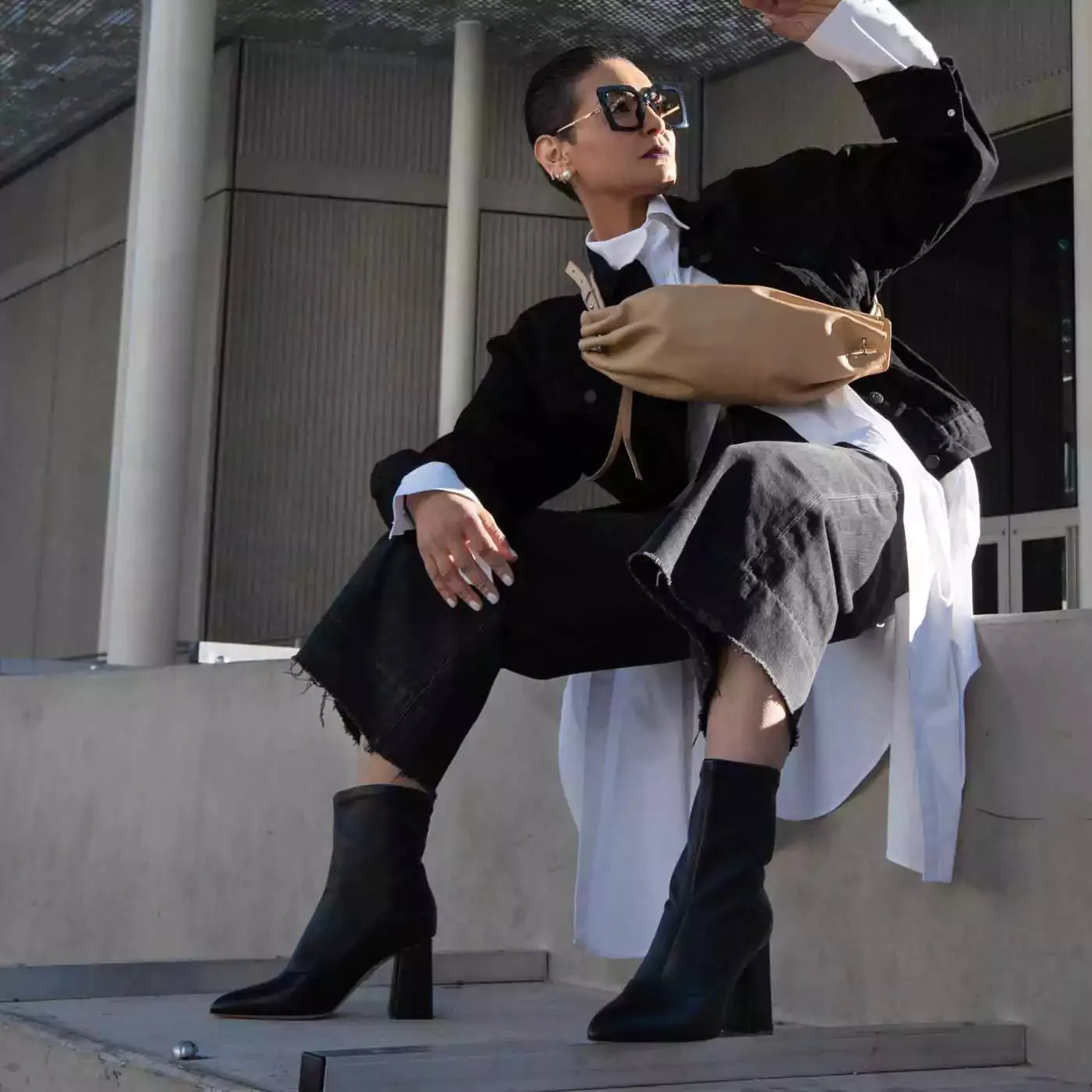 Nayel Ankle Leather Boots
