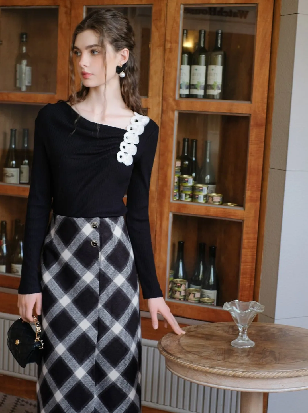 Queen Milk Sweet Tops French Lazy