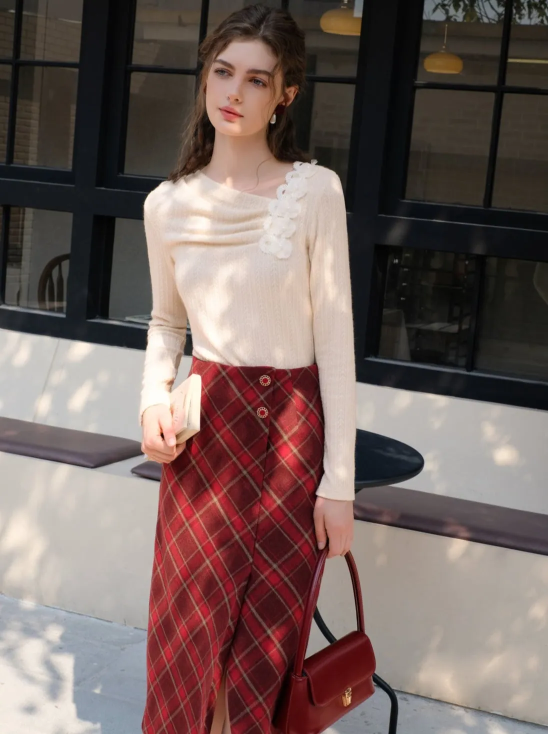 Queen Milk Sweet Tops French Lazy