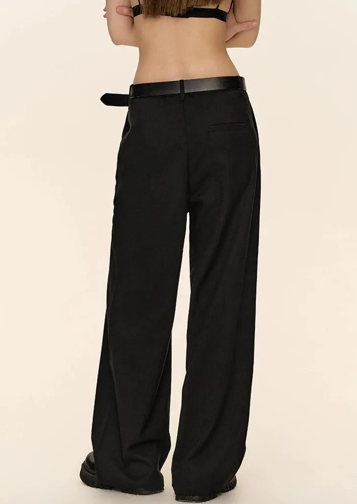 Relaxed Fit Tailored Trousers