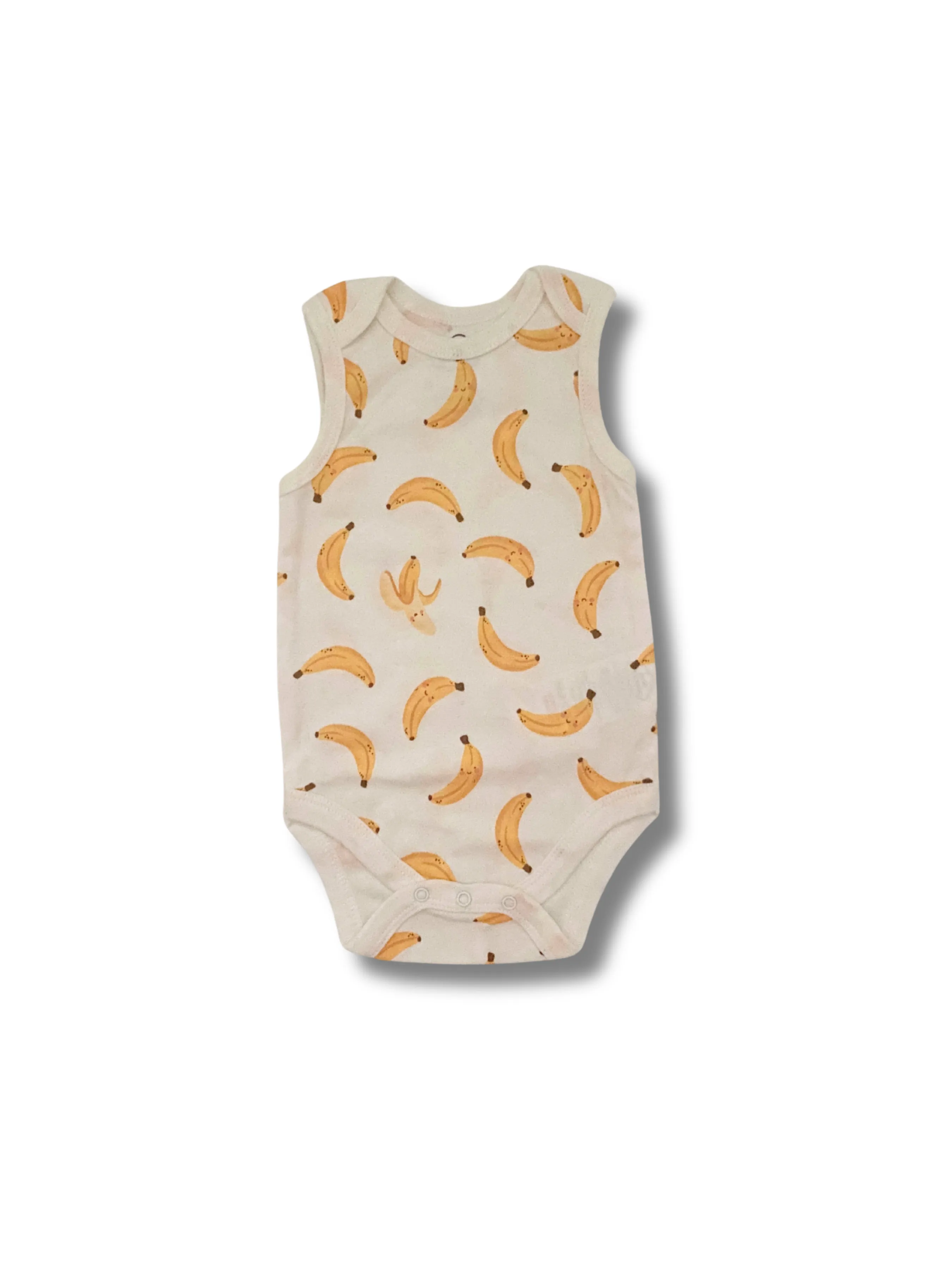 Singlet Bodysuit - Bananas