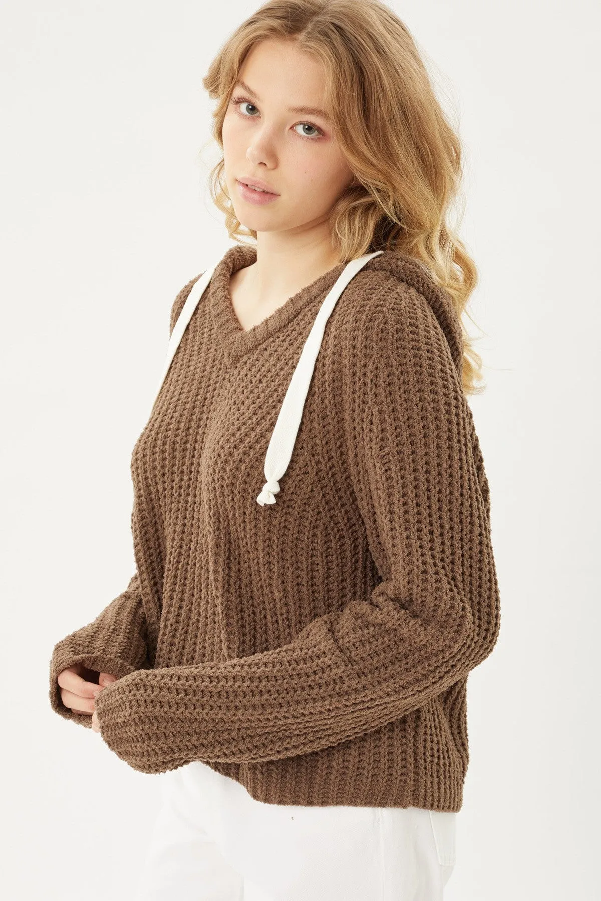 Soft Comfy Casual Hoodie Top Pullover Sweater