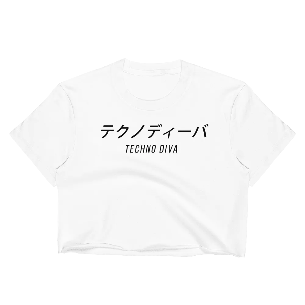 Techno Diva Crop Top