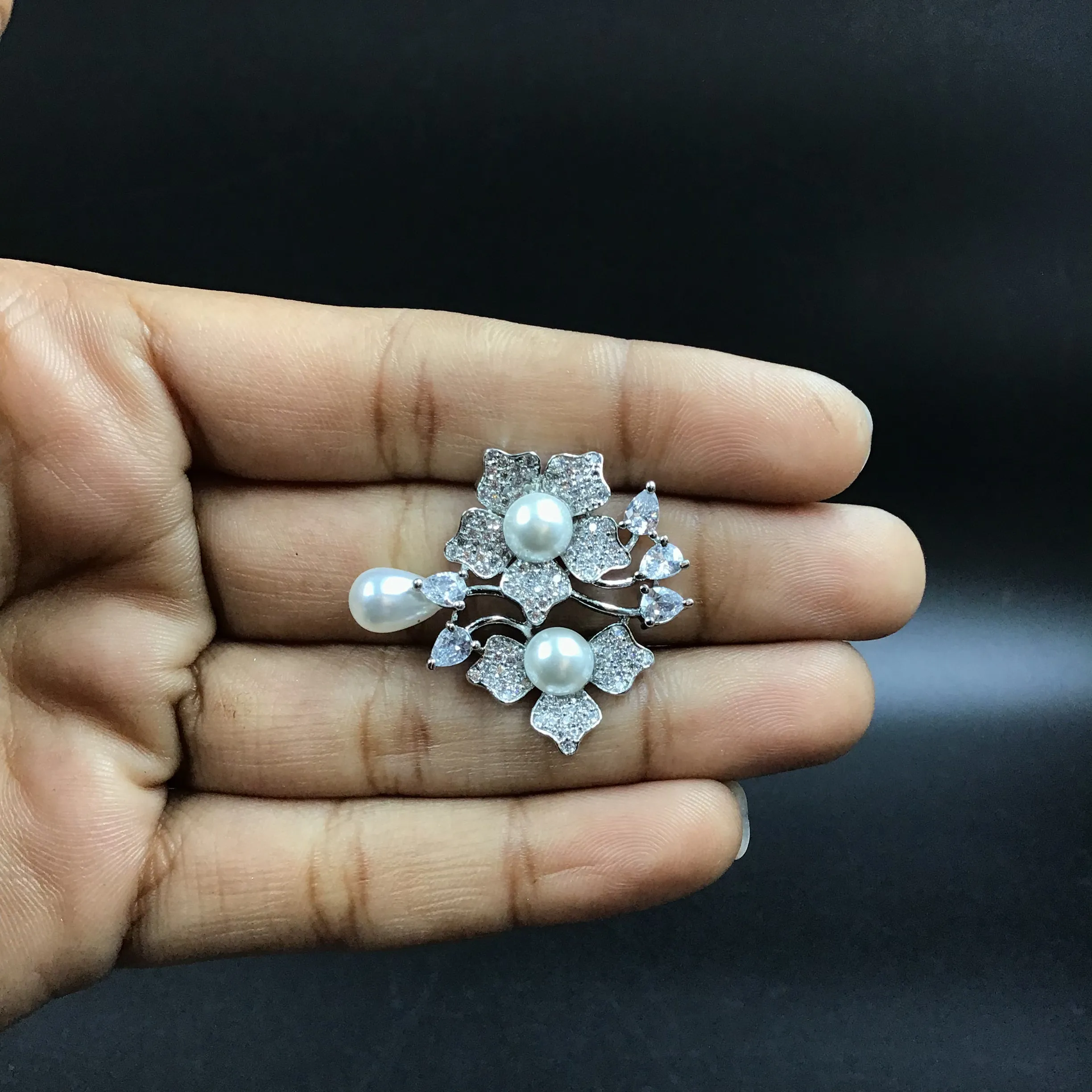 Tops/Studs Zircon/AD Earring 6679-28