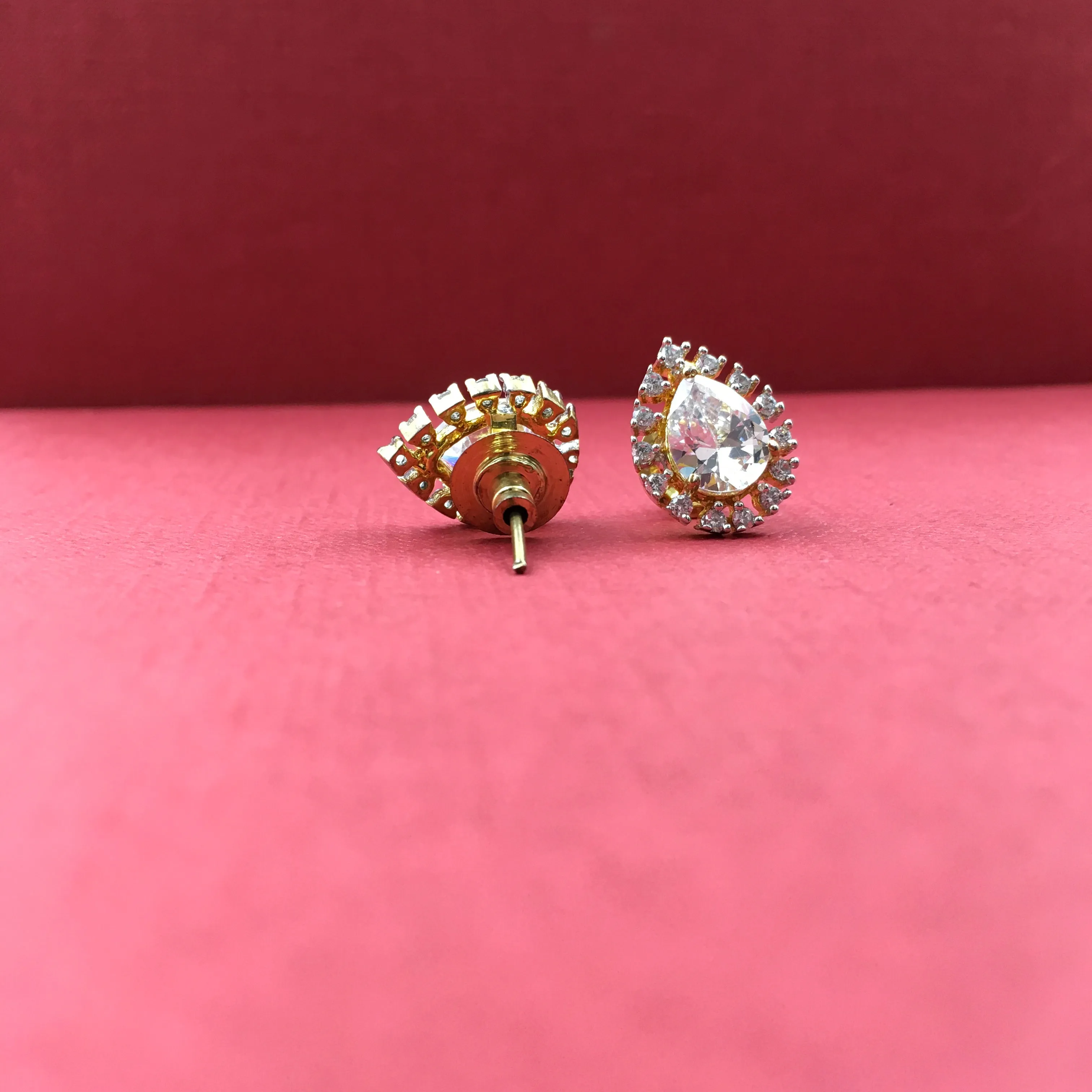 Tops/Studs Zircon/AD Earring 9047-100