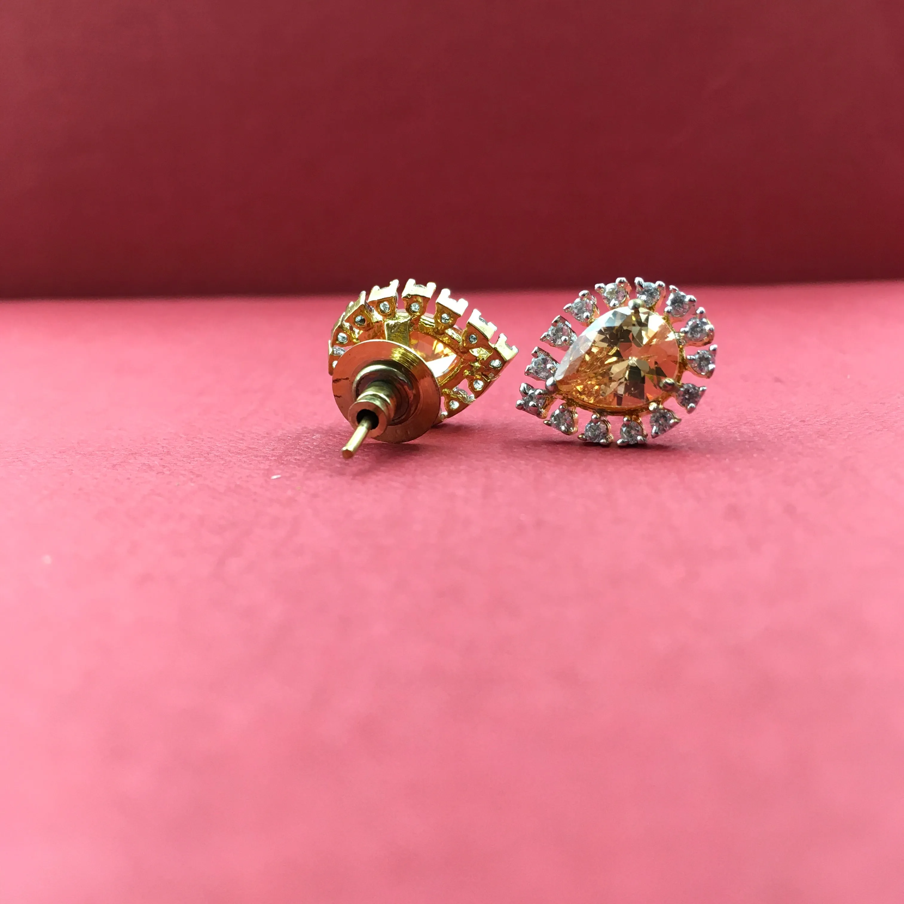 Tops/Studs Zircon/AD Earring 9047-100