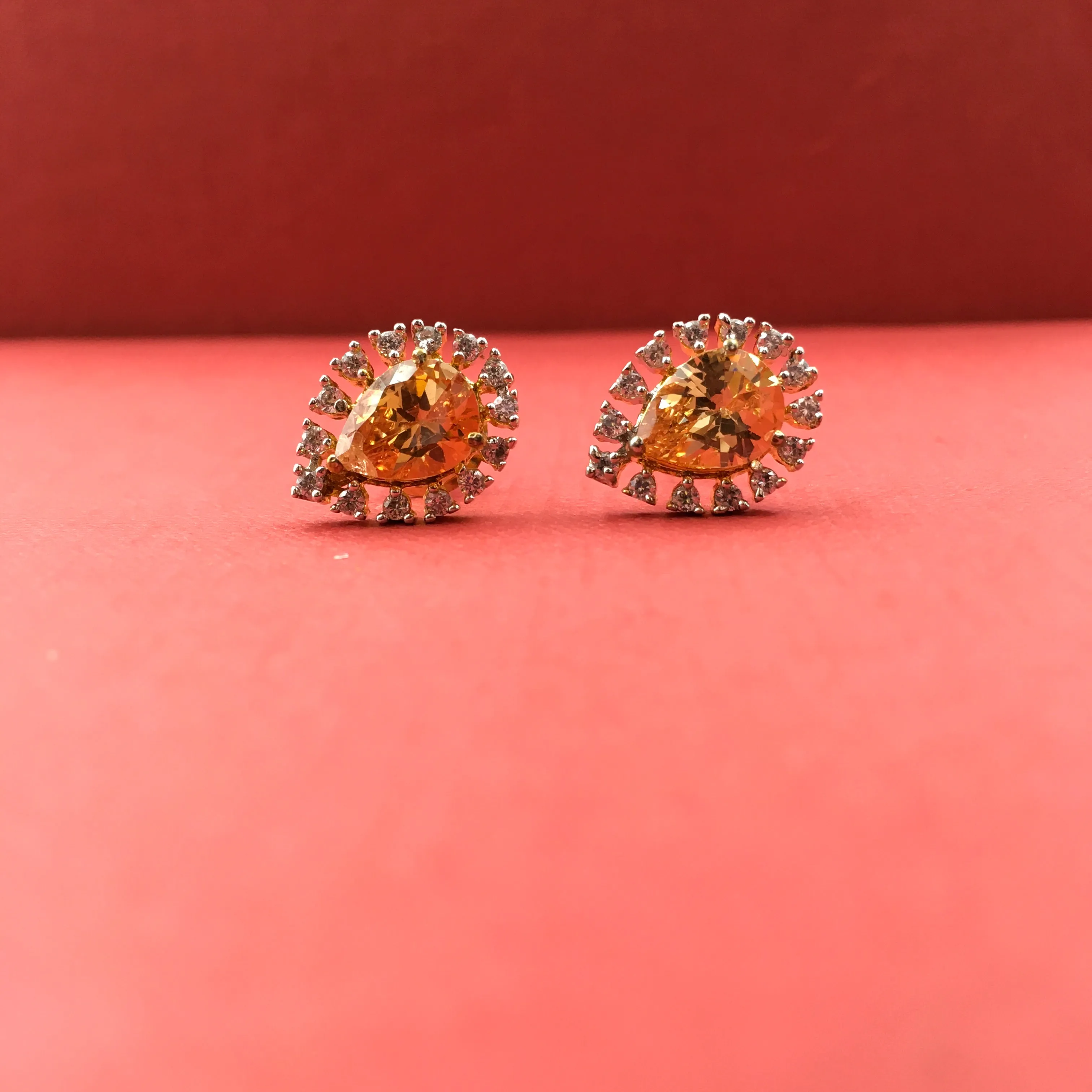 Tops/Studs Zircon/AD Earring 9047-100