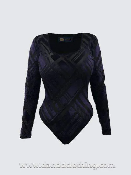 Violet Sexy Bodysuit