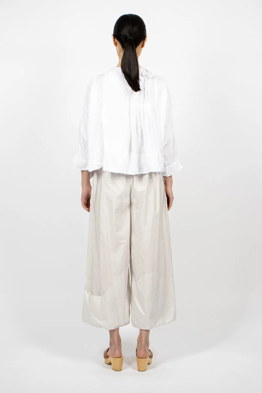Wide Pyjama Trousers Sand