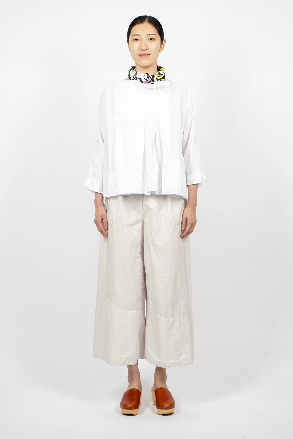 Wide Pyjama Trousers Sand