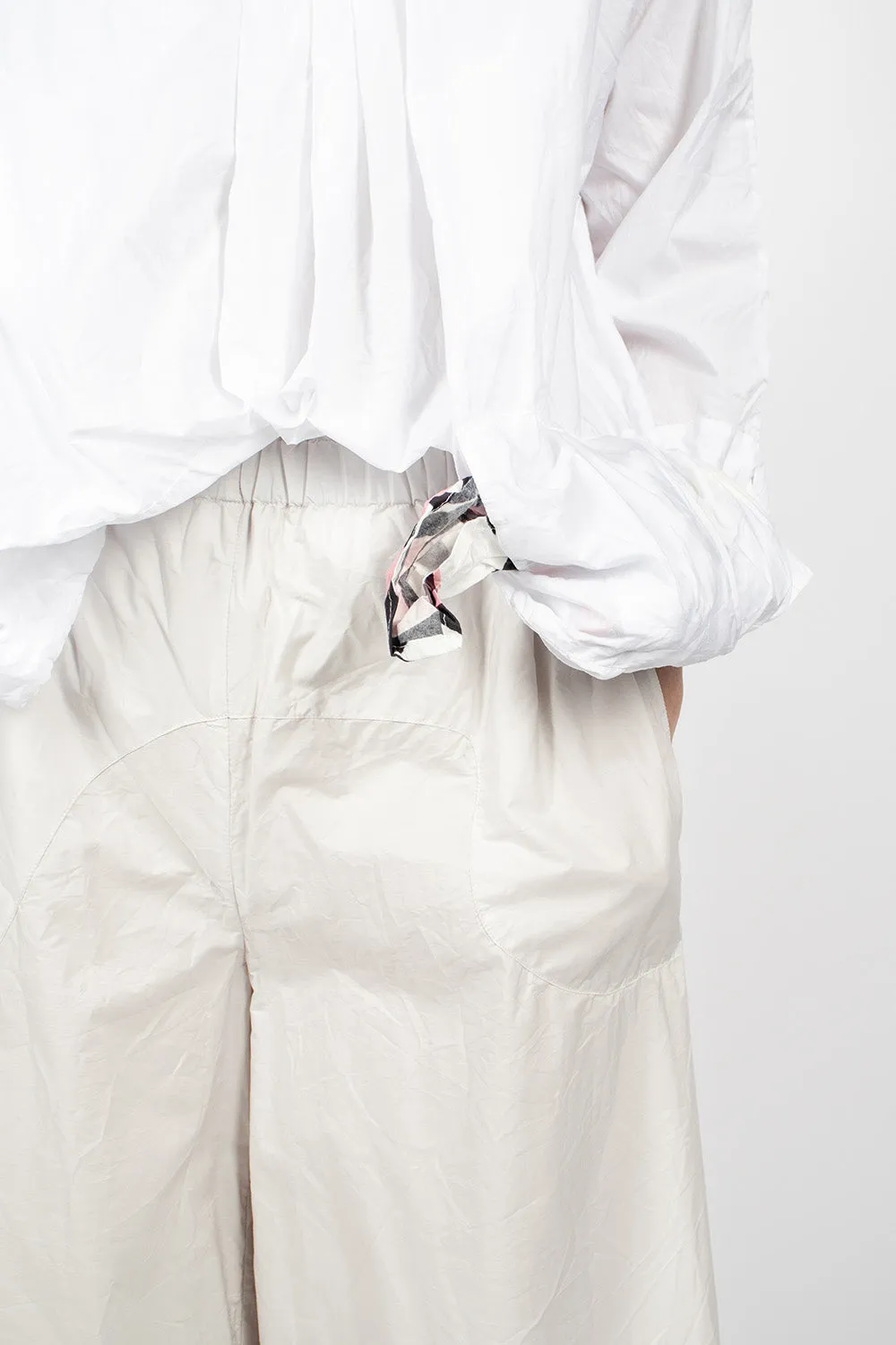 Wide Pyjama Trousers Sand