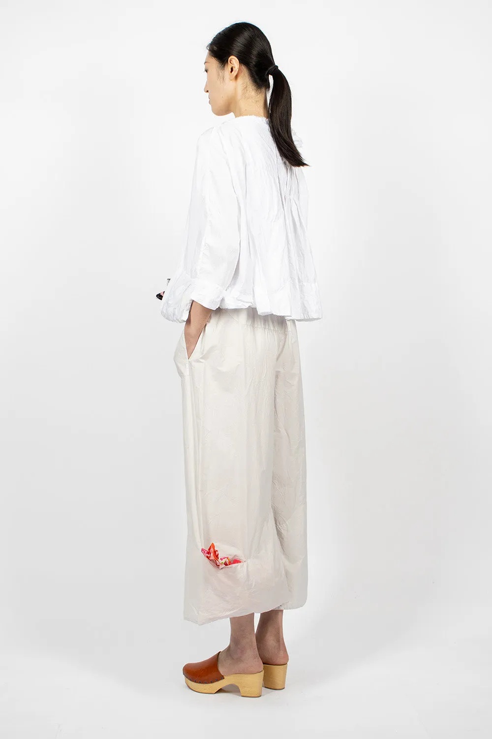 Wide Pyjama Trousers Sand