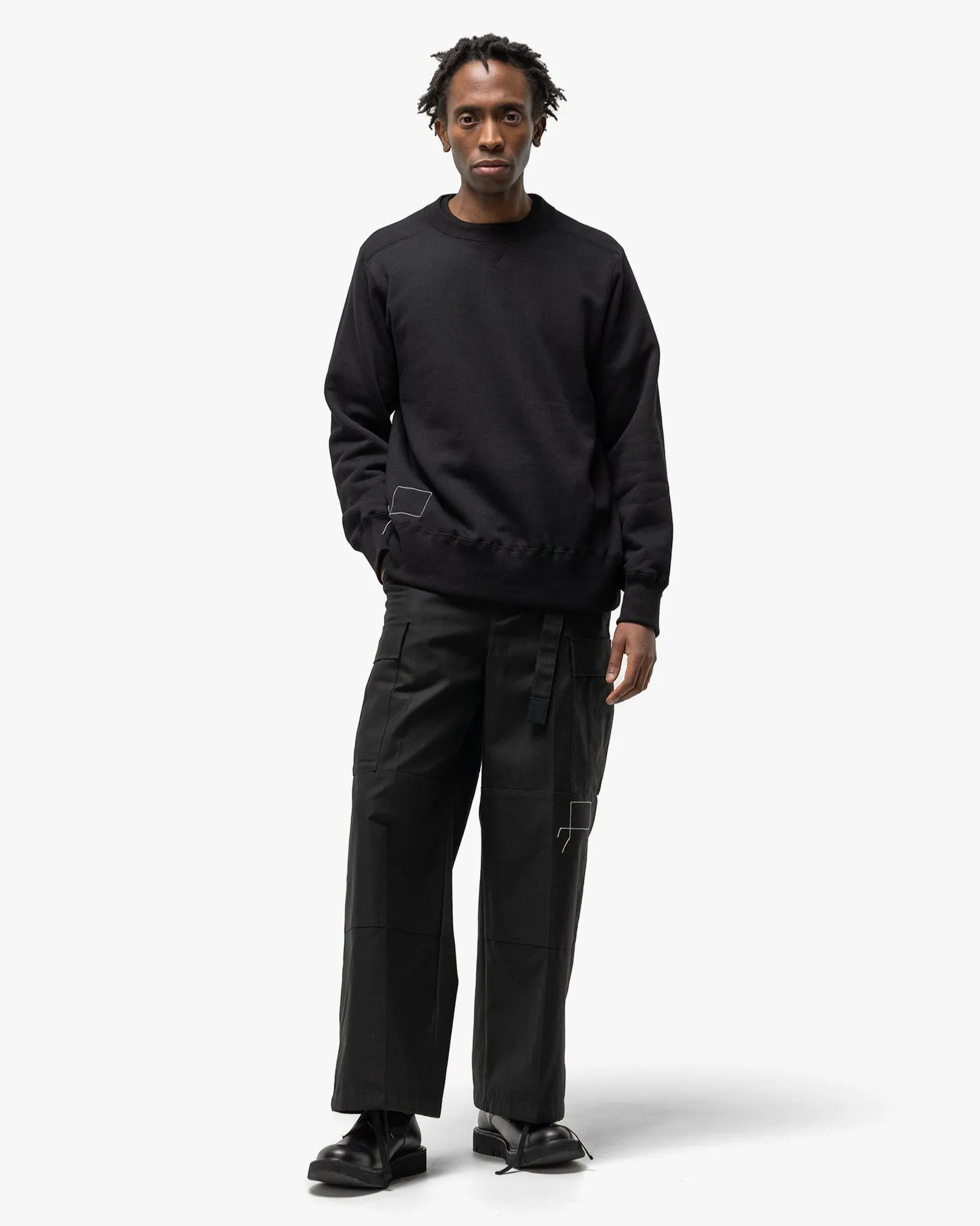 x WTAPS Print Pullover Black