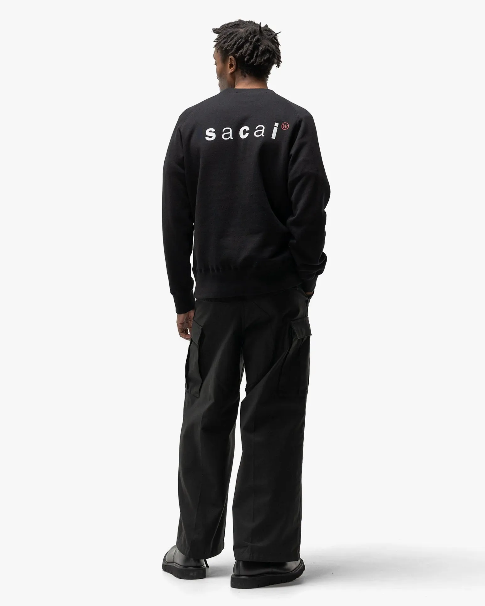 x WTAPS Print Pullover Black