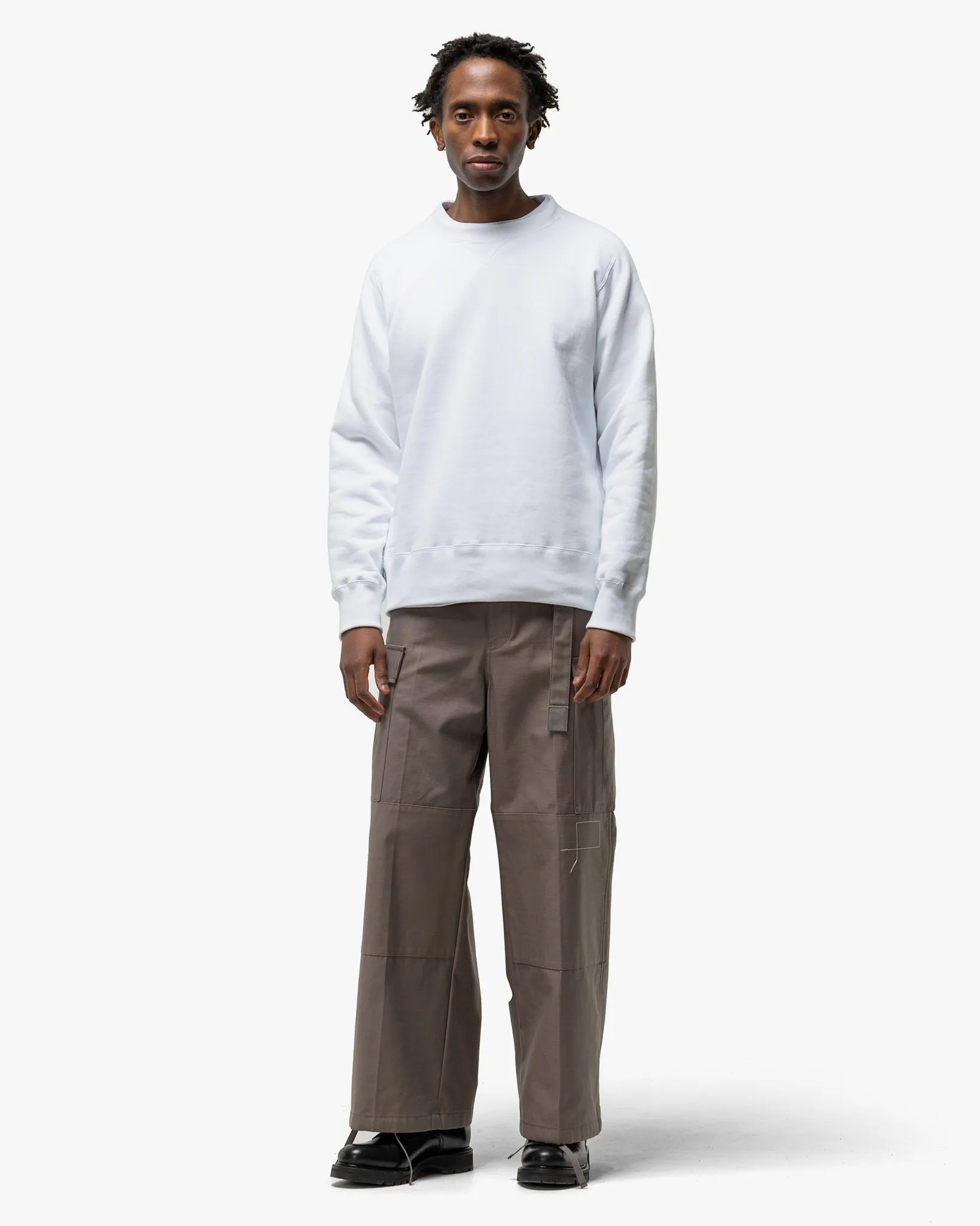 x WTAPS Print Pullover White