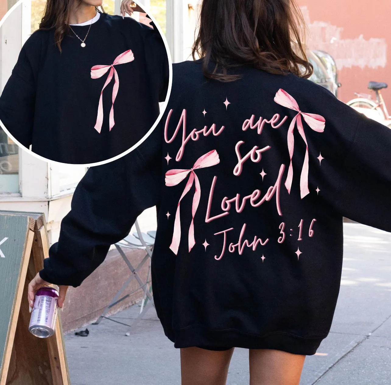 You Are So Loved Crewneck Sweatshirt- ADULT